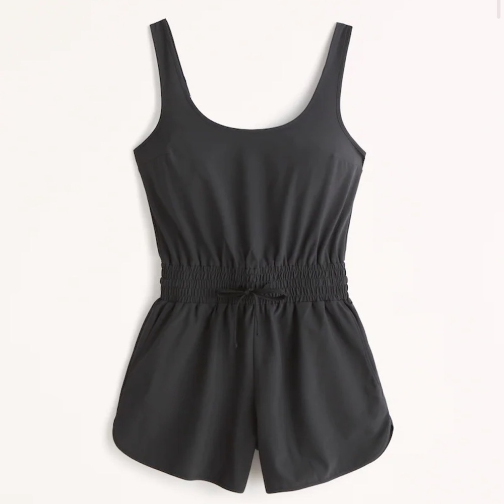 Black Abercrombie Traveler Romper NWOT